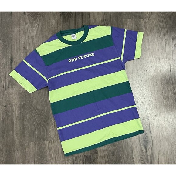 Odd Future T Shirt Medium Striped - Picture 1 of 6